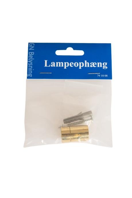 Ledningsophng m/aflastn. messing #1