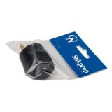 EDB stikprop, flad ben m/jord sort GN-pak #1