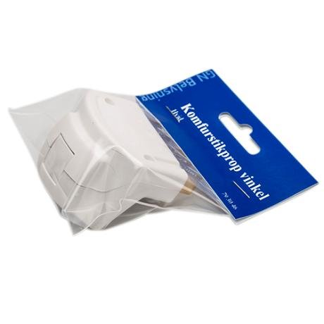 Komfur Vinkel-stikprop 5 pol 16A 400V hvid GN-pak #1