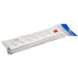 6-stikdse m/1,5m ledning m/afbr. hvid GN-pak #1
