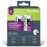 Genopladelig Lithuim D Batteri USB-C 1 pak #1