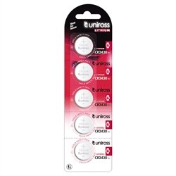 Coincell Battery CR2430 290mAh 5 stk #1