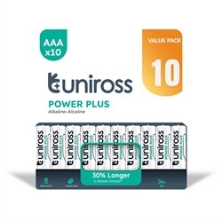 Max Power AAA / LR3 Batteri 1100mAh 10 stk #1