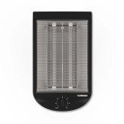 Flad br�drister med udtagelig krummebakke 600W Sort #1