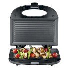 Sandwichmaskine / grillplade 750 Watt Sort #1