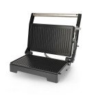 Panini-grill og kontaktgrill med non-stick bel�gning og overophedningsbeskyttelse 1000W Sort #1