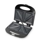 Sandwichmaskine | 750 W | Sandwichplader | Automatisk temperaturkontrol | Non-stick bel�gning | Sort #1