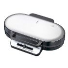 Dobbelt vaffeljern 1200W sort / rustfrit st�l #1