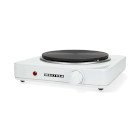 Elektrisk kogeplade | 1500 W | � 18,5 cm | 6 varmeindstillinger | Skridsikre f�dder | Hvid #1