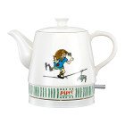Keramisk vandkoger - 0,8 liter - Pippi Circus-design #1