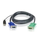 Kvm Kabel VGA Han / USB A Han - Aten SPHD15-G 1.8 m #1