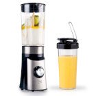 Smoothie-to-go pro drikkekop Comfortjuicer 450 ml til skole, arbejde eller fitnesscenter - Sort #1