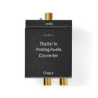 Digital Audio Converter | 1-vejs | Tilslutninger indgang: 1x Digital RCA / 1x TosLink | Tilslutninger udgang: 1x (2x RCA) / 1x 3.5 mm | Automatisk | Integreret forst�rker | Sort #1