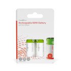 Genopladelige Ni-MH batteri C | 1.2 V DC | 4000 mAh | Forudladet | 2-Pakke | HR14 #1