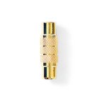 Mono Audio Adapter | RCA Hunstik | RCA Hunstik | Guldplateret | Lige | Metal | Metal | 1 stk. | Box #1