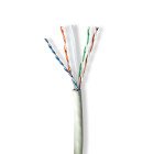 Netv�rkskabel Roll | CAT6a | Solid | U/UTP | Kobber | 100.0 m | Indend�rs | Runde | LSZH | Gr� | Gave�ske #1