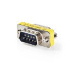 Seriel adapter | Adapter | D-SUB 9-Pin han | D-SUB 9-Pin han | Nikkelplateret | Metal | Metal | Box #1