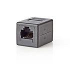 Netv�rkskobling | CAT5e / CAT6 | Usk�rmet | RJ45 Hun | RJ45 Hun | Lige | ABS | Box #1