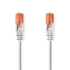 Kat 6 kabel | RJ45 Han | RJ45 Han | U/UTP | 15.0 m | Runde | PVC | Gr� | Label #1