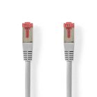 Kat 6 kabel | RJ45 Han | RJ45 Han | SF/UTP | 2.00 m | Runde | PVC | Gr� | Label #1