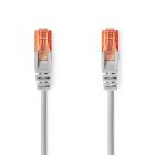Kat 6 kabel | RJ45 Han | RJ45 Han | U/UTP | 0.50 m | Runde | PVC | Gr� | Label #1