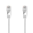 CAT5e netv�rkskabel | SF/UTP | RJ45 Han | RJ45 Han | 0.50 m | Runde | PVC | Hvid | Konvolut #1