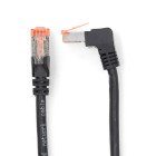 Kat 6 kabel | RJ45 Han | RJ45 Han | SF/UTP | 3.00 m | Runde | LSZH | Sort | Konvolut #1