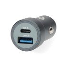 Biloplader | 38 W | 1.5 / 1.67 / 2.0 / 2.22 / 3.0 A | Antal output: 2 | Porttype: USB-A / USB-C | Automatisk Valgt Sp�nding #1