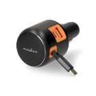 Biloplader | 60 W | 2.4 / 3.0 A | Antal output: 3 | Porttype: USB-A / USB-C | USB-C udtr�kkeligt kabel | 0.70 m | Automatisk Valgt Sp�nding #1