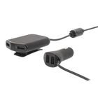 Biloplader 4-Udgange 9.6 A USB Sort #1