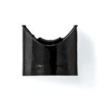 Kabel Management | Kanal | I hj�rnet | 1 stk. | PVC | Sort #1