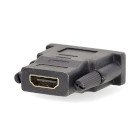 HDMI Adapter | HDMI  -udgang | DVI-D 24 + 1-pin han | Guldplateret | Lige | PVC | Antracit | 1 stk. | Window Box #1