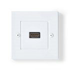 HDMI V�gboks | 1x HDMI Female | 4K@60Hz | HDMI  -udgang | Sort | 18 Gbps | Guldplateret | Box #1