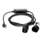 B�rbar oplader til elbiler | AT-N05V3V3-F 3G1.5 | 1380 / 2300 / 3680 W | 6 / 8 / 10 / 13 / 16 A | 1 Phase | 5.00 m | Sort | Gave�ske #1