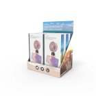 H�ndventilator | 90 mm | 6-hastighedsindstilling | Pink #1