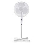 Stand Fan | Diameter: 400 mm | 3-Hastighed | Svingning | 45 W | Just�rbar h�jde | Hvid #1