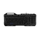Wired Gaming Keyboard | USB 2.0 | Membrane N�gler | LED | US international | US layout | USB Drevet | Str�mkabell�ngde: 1.50 m | Gaming #1