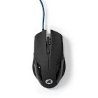 Gaming Mouse | Kabel | 1200 / 2400 / 4800 / 7200 dpi | Justerbar DPI | Antal knapper: 6 | Programmerbare knapper | H�jreh�ndet | 1.50 m | Uden Belysning #1