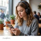 Kablede On-Ear Hovedtelefoner | USB-C™ | Kabell�ngde: 1.10 m | Sort #1