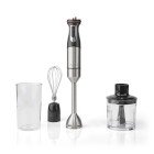 Hand Blender | 800 W | Hastighedsindstillinger: Variabel hastighedskontrol | Chopper | Aluminium / Sort #1