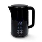 Elkedel | 1.7 l | Plast | Sort | 50,60,70,80,90,100 �C | Temperaturindikator | Drejelig 360 grader | Skjult varmeelement | Strix�-controller | Beskyttelse mod koget�rring #1