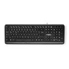 Wired Keyboard | USB-A | Multimedia | QWERTZ | DE layout | Numerisk tastatur #1