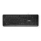 Wired Keyboard | USB-A | Multimedia | AZERTY | FR layout | Numerisk tastatur #1