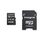 64 GB h�jhastigheds microSDHC/XC V30 UHS-I U3 hukommelseskort #1