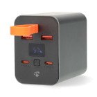 Powerbank | 30000 mAh | 1.5 / 2.0 / 3.0 / 5.0 A | Antal output: 4 | Output tilslutning: 2x USB-A / 2x USB-C | Input forbindels: 1x USB-C | PD3.0 100W / QC3.0 | Lithium-polymer | Display #1