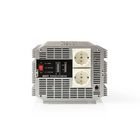 Power Inverter Modificeret sinus | Indgangssp�nding: 12 V DC | Enhedens str�mudgangsforbindelse: Type F (CEE 7/3) | 230 V AC 50 Hz | 4000 W | Peak-effekt: 8000 W | Skrueterminal | S�lv #1
