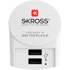 Rejseadapter Europe USB Ikke jordet #1