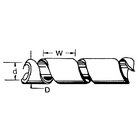 Kabel Management | Spiral �rme | 1 stk. | Maksimal tykkelse p� kabel: 60 mm | PVC | Sort #1
