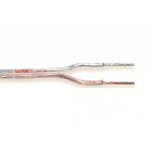 H�jttalerkabel P� Rulle 2x 0.22 mm� 100 m Gennemsigtig #1