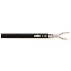 Mikrofonkabel P� Rulle 2x 0.35 mm� 100 m Sort #1